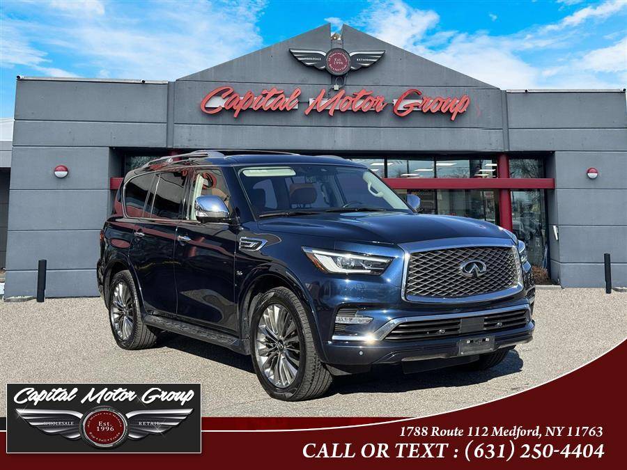 2019 INFINITI QX80 LUXE — SUV — 77,855 mi — Medford, NY
