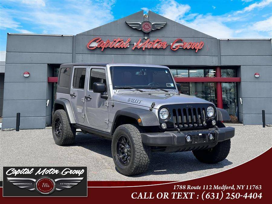 2016 Jeep Wrangler Willys Wheeler — SUV — 75,994 mi — Medford, NY