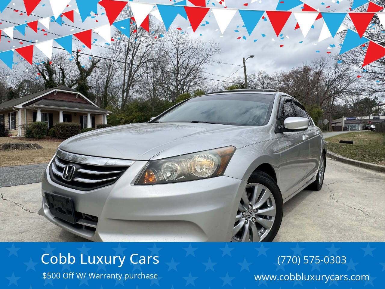 2011 Honda Accord EX — Sedan — 158,397 mi — Marietta, GA