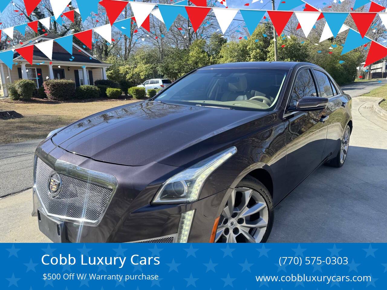 2014 Cadillac CTS Luxury — Sedan — 102,025 mi — Marietta, GA