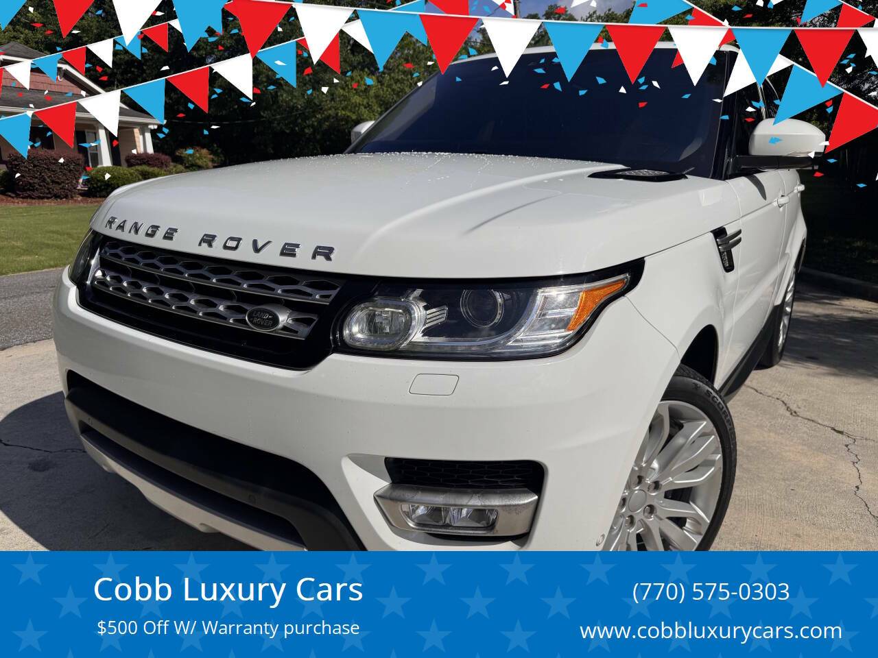 2017 Land Rover Range Rover Sport HSE — SUV — 138,556 mi — Marietta, GA