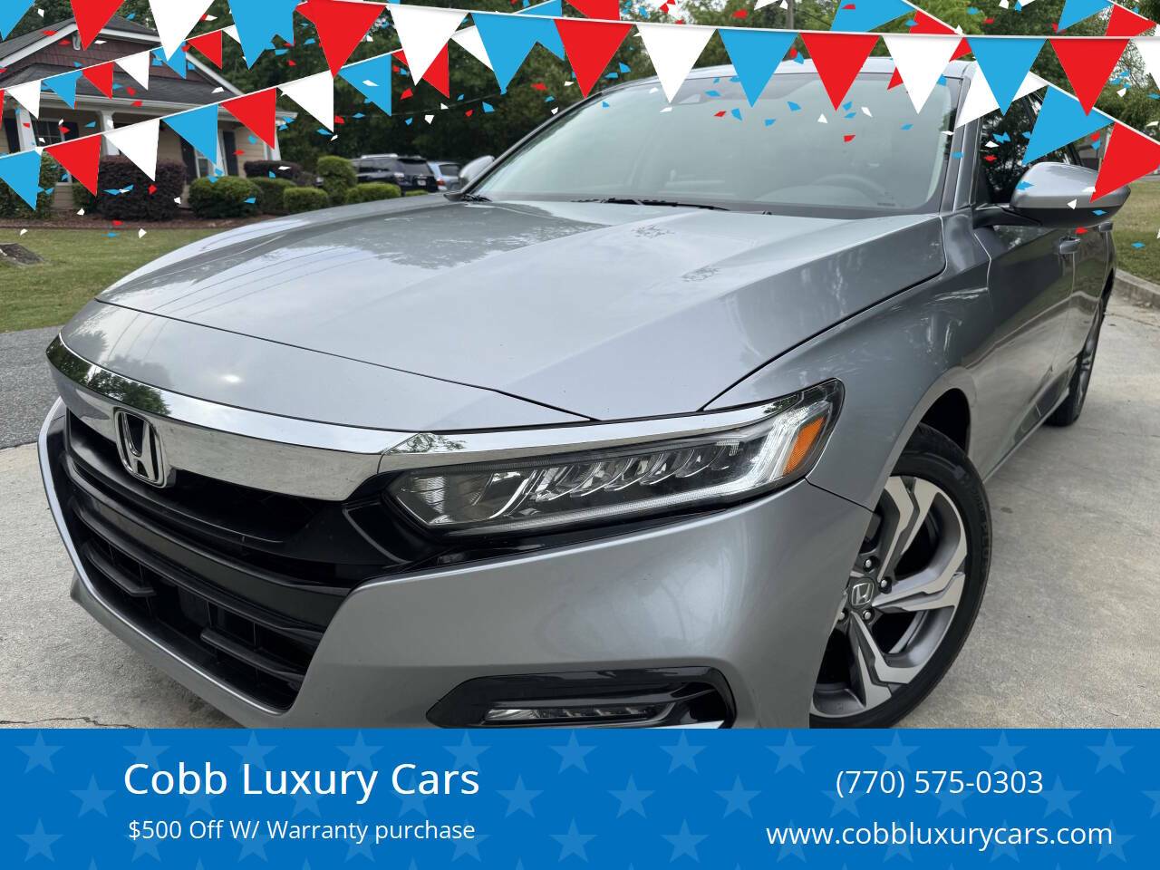 2018 Honda Accord EX — Sedan — 140,735 mi — Marietta, GA