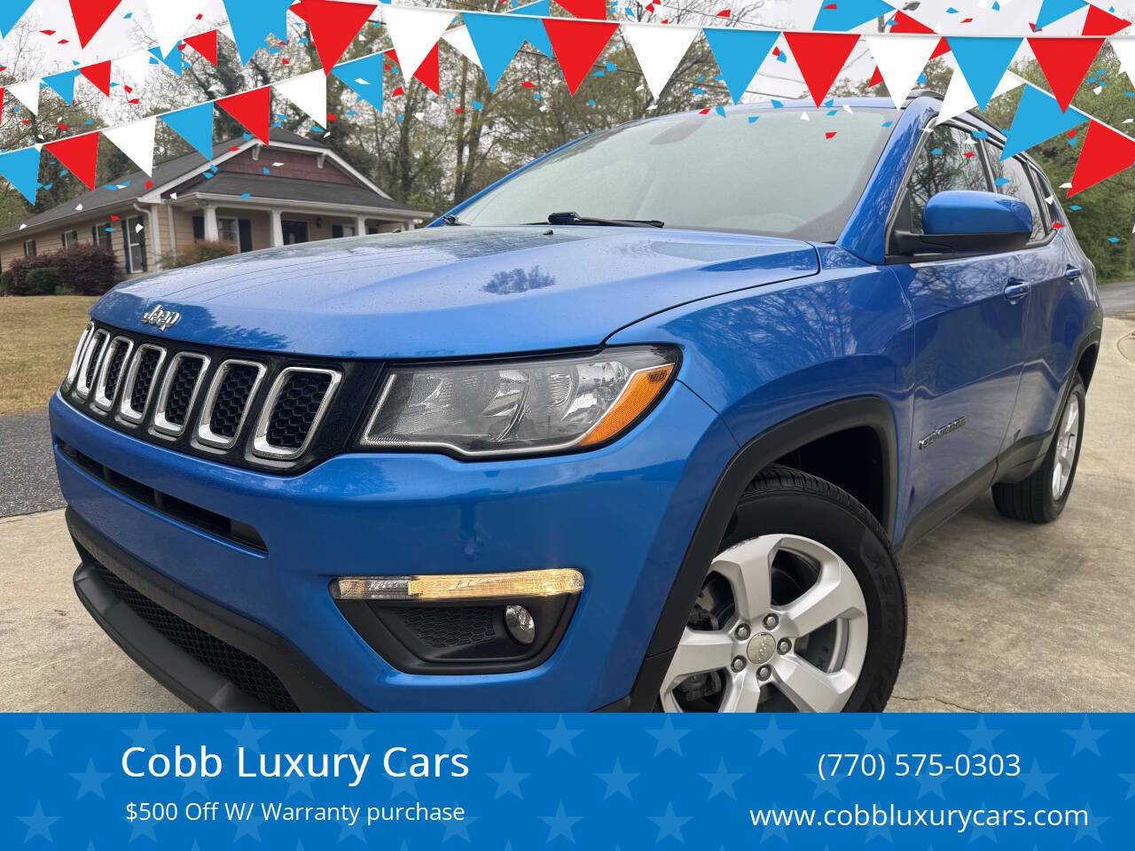 2018 Jeep Compass Latitude — SUV — 103,803 mi — Marietta, GA