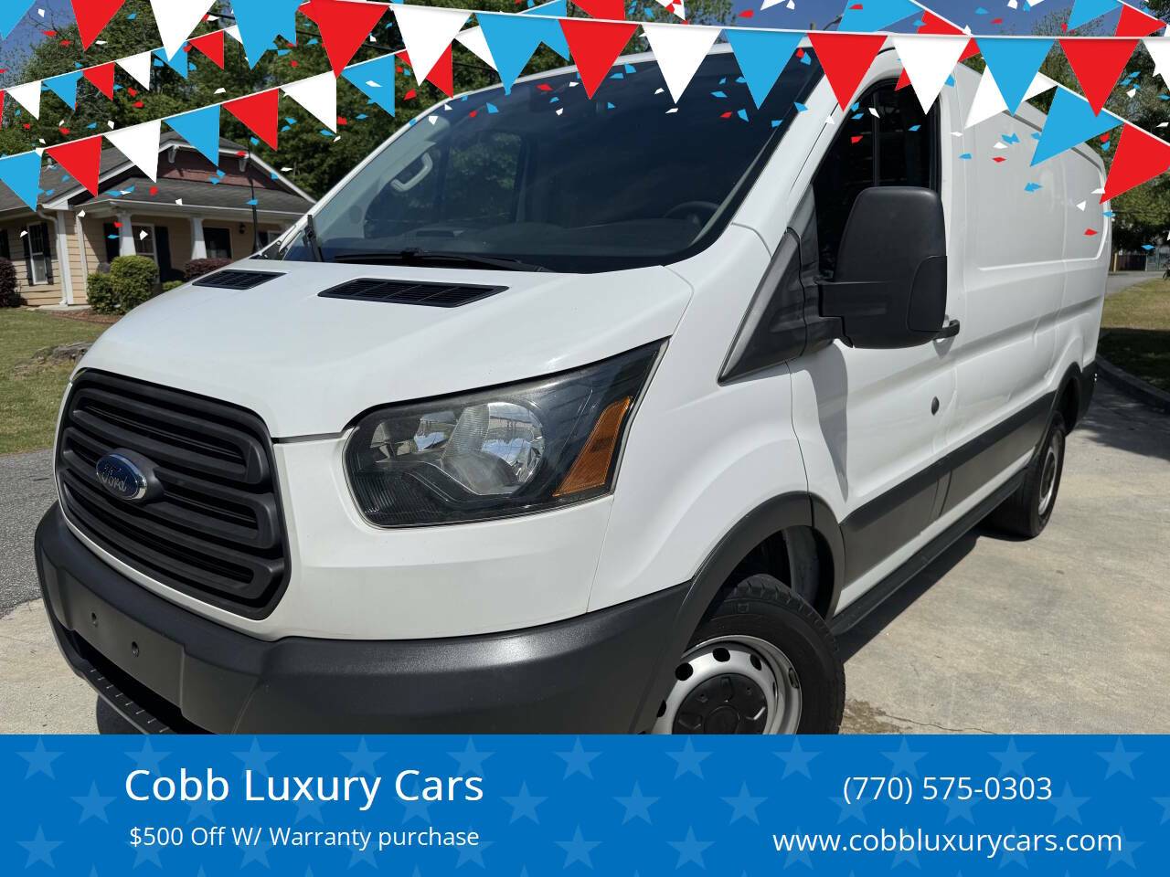 2017 Ford Transit Cargo Van T-250 — Cargo Van — 169,833 mi — Marietta, GA