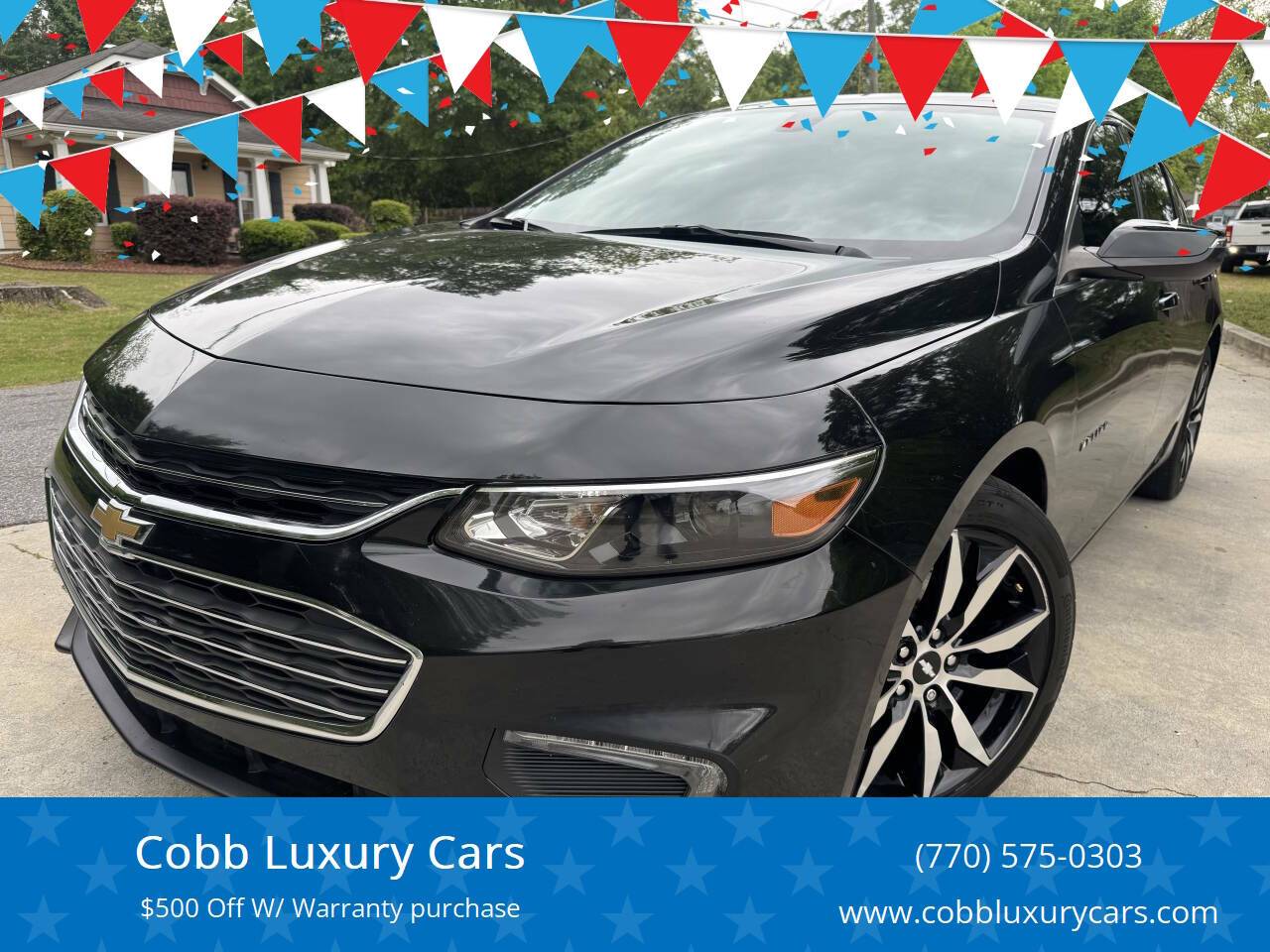 2018 Chevrolet Malibu LT — Sedan — 104,401 mi — Marietta, GA