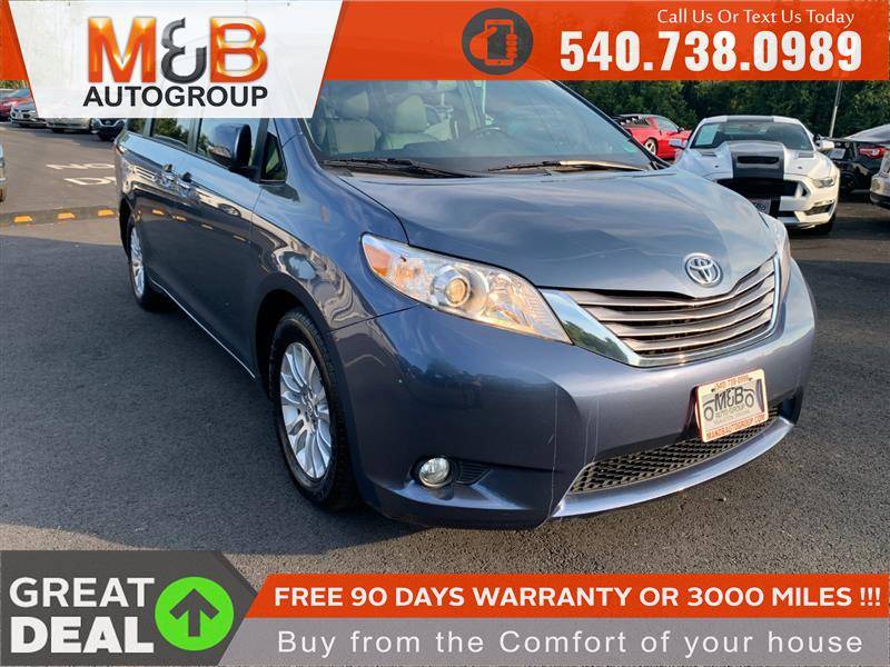 2017 Toyota Sienna XLE — Minivan — 115,117 mi — Bealeton, VA