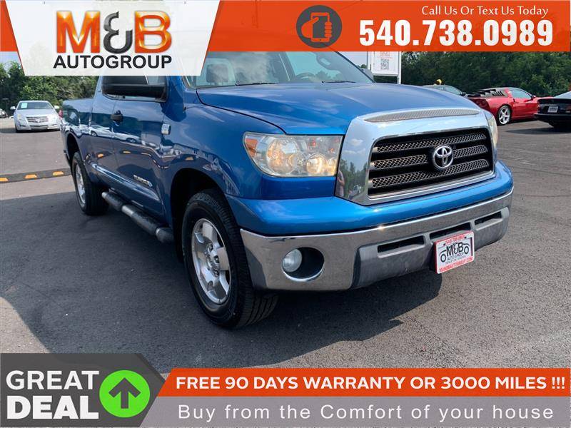 2007 Toyota Tundra SR5 — Pickup Truck — 130,622 mi — Bealeton, VA