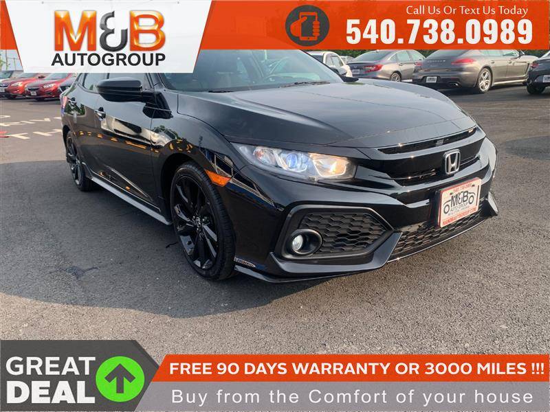 2018 Honda Civic Sport — Hatchback — 104,503 mi — Bealeton, VA