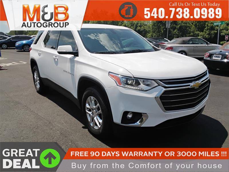 2020 Chevrolet Traverse LT Cloth — SUV — 117,263 mi — Bealeton, VA