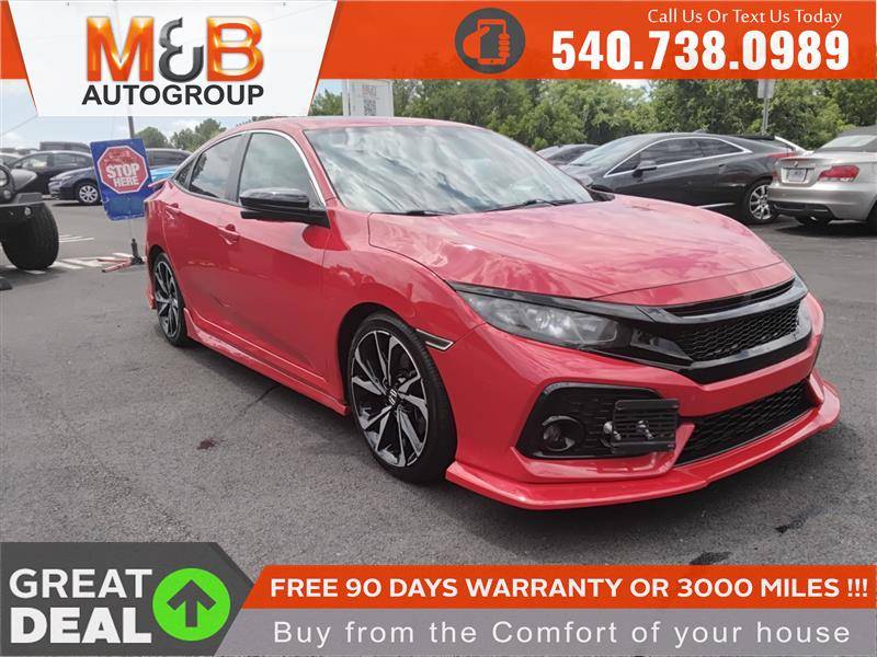 2017 Honda Civic Si — Sedan — 84,852 mi — Bealeton, VA