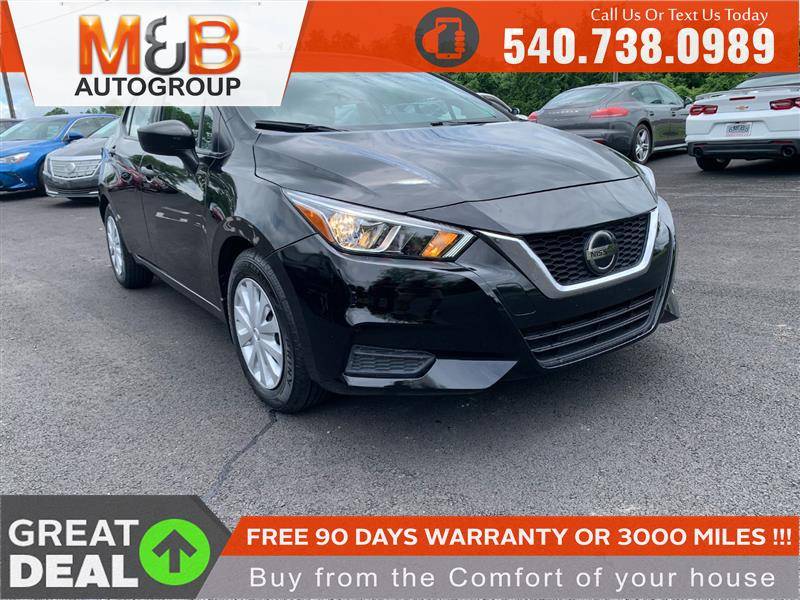 2021 Nissan Versa S — Sedan — 83,706 mi — Bealeton, VA