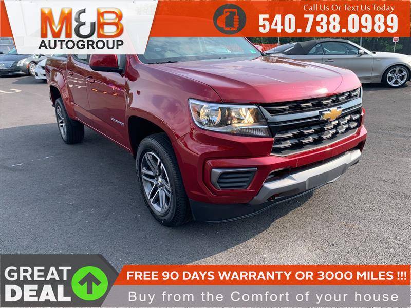 2021 Chevrolet Colorado WT — Pickup Truck — 61,818 mi — Bealeton, VA
