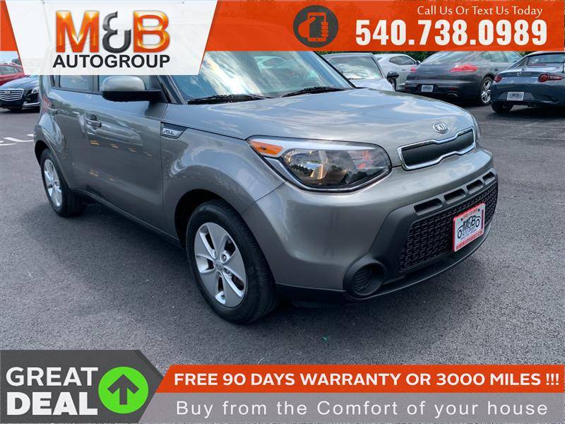 2015 Kia Soul Base — Hatchback — 74,637 mi — Bealeton, VA