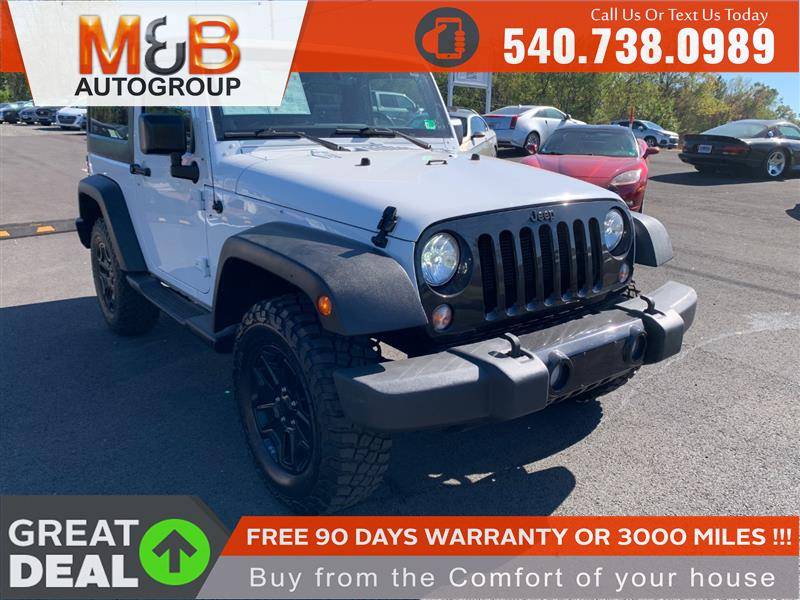 2014 Jeep Wrangler Willys Wheeler — SUV — 410,191 mi — Bealeton, VA