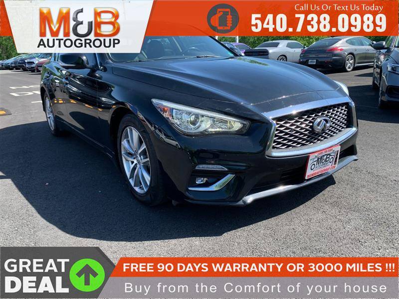 2018 INFINITI Q50 3.0t LUXE — Sedan — 65,817 mi — Bealeton, VA