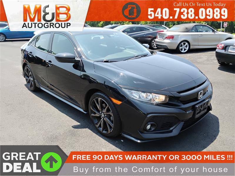 2017 Honda Civic Sport — Hatchback — 81,651 mi — Bealeton, VA