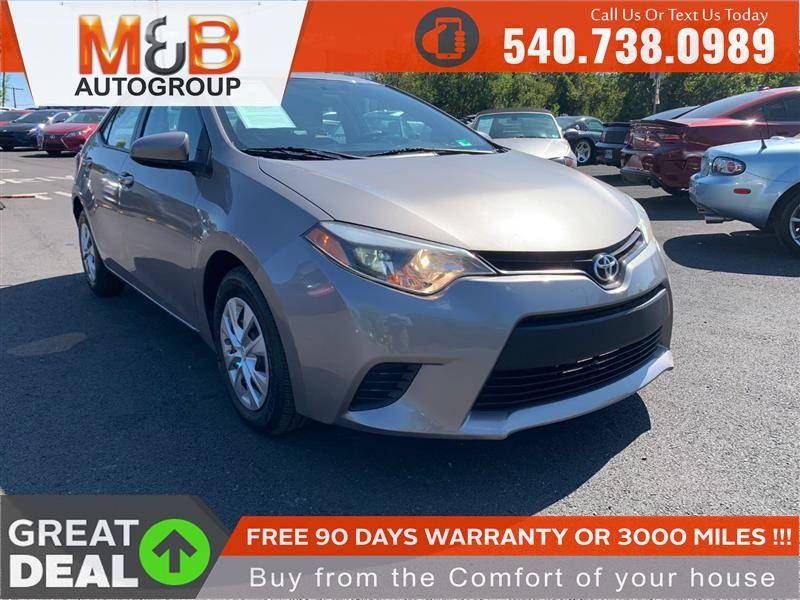 2014 Toyota Corolla LE Eco — Sedan — 99,011 mi — Bealeton, VA