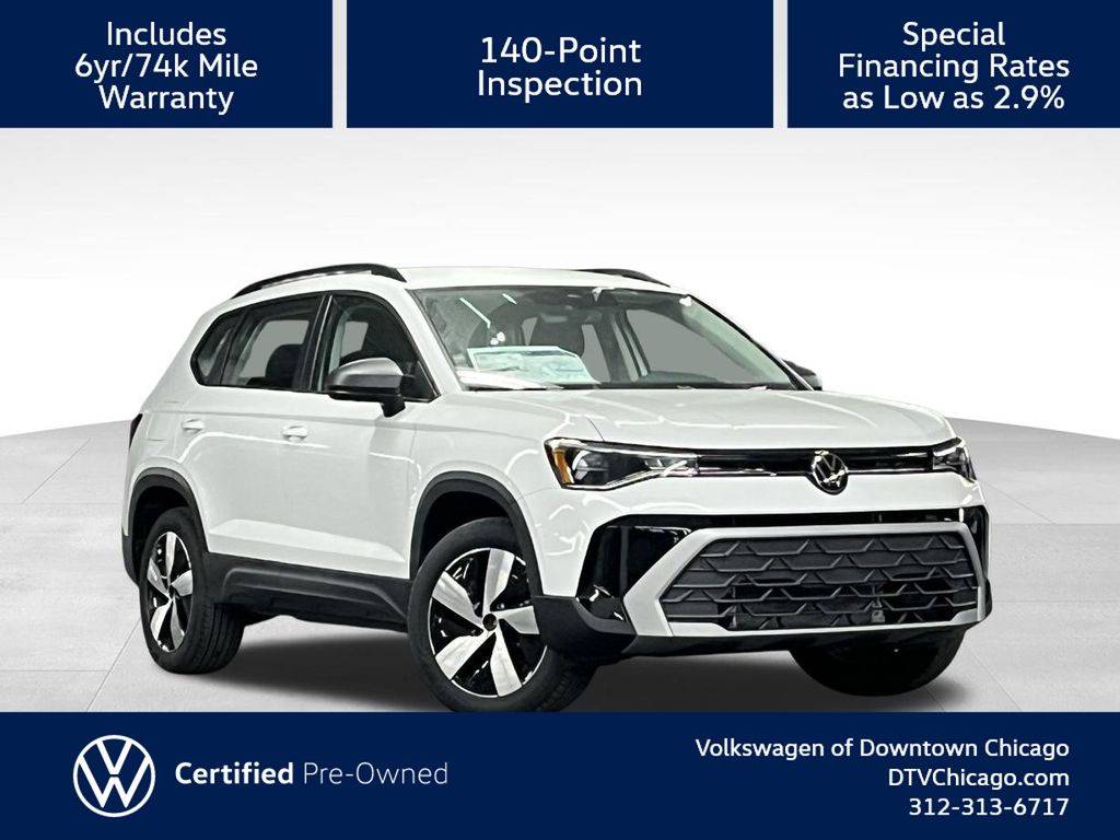 2025 Volkswagen Taos S — SUV — 2,154 mi — Chicago, IL