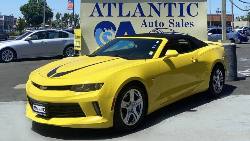2016 Chevrolet Camaro 1LT — Convertible — 76,105 mi — Sacramento, CA