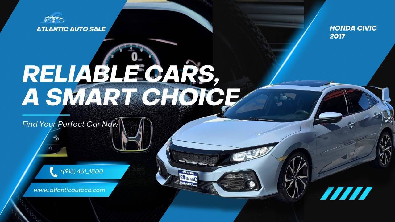 2017 Honda Civic EX-L Navi — Hatchback — 101,354 mi — Sacramento, CA