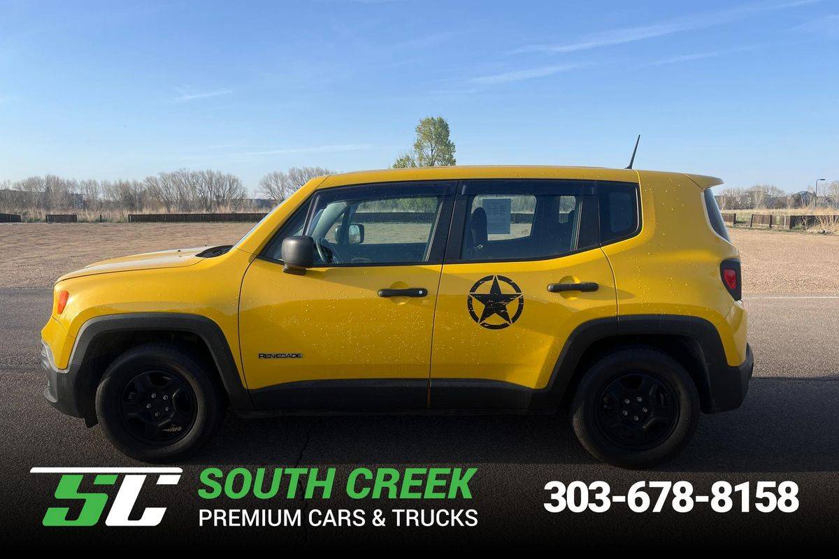 2017 Jeep Renegade Sport — SUV — 101,802 mi — Longmont, CO
