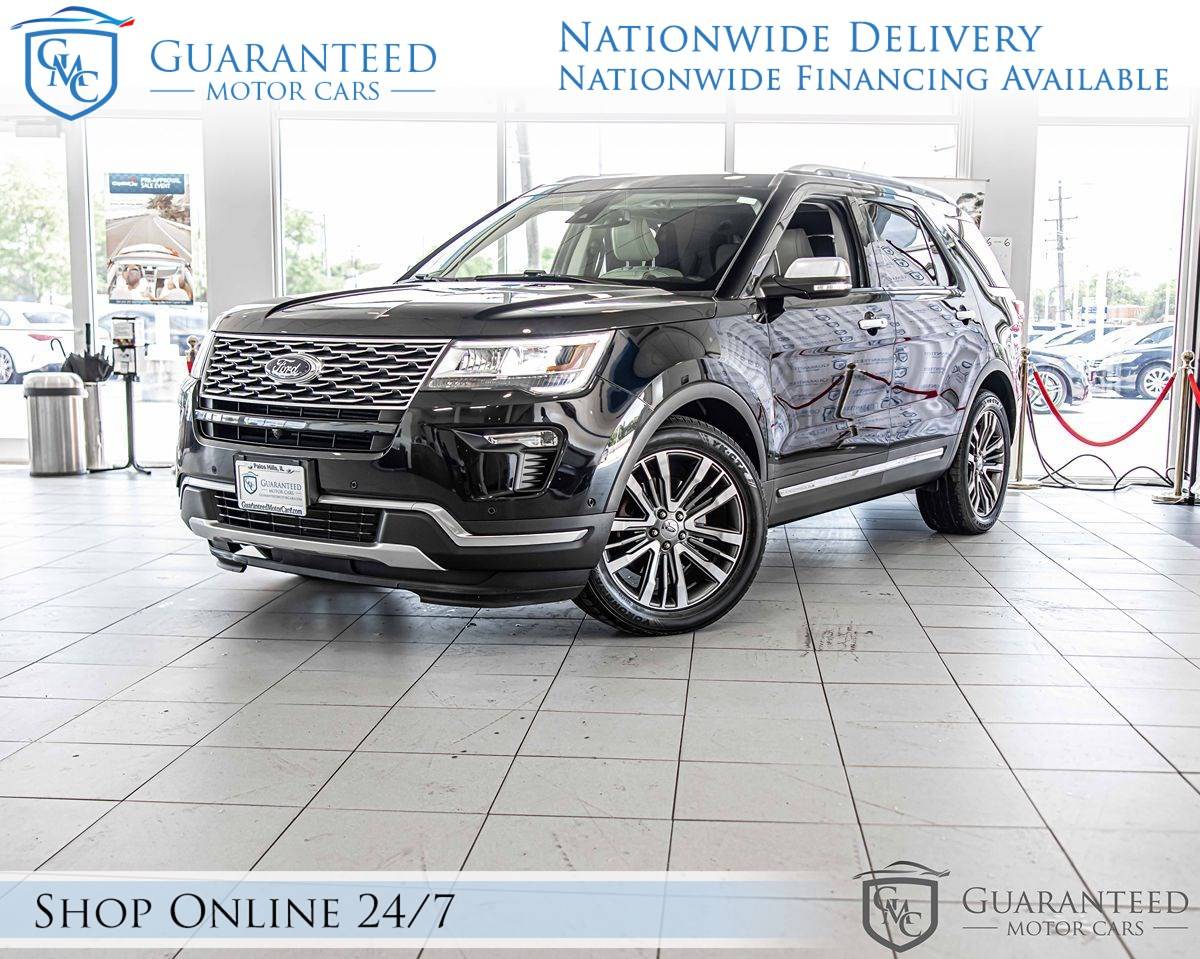 2018 Ford Explorer Platinum — SUV — 72,342 mi — Palos Hills, IL