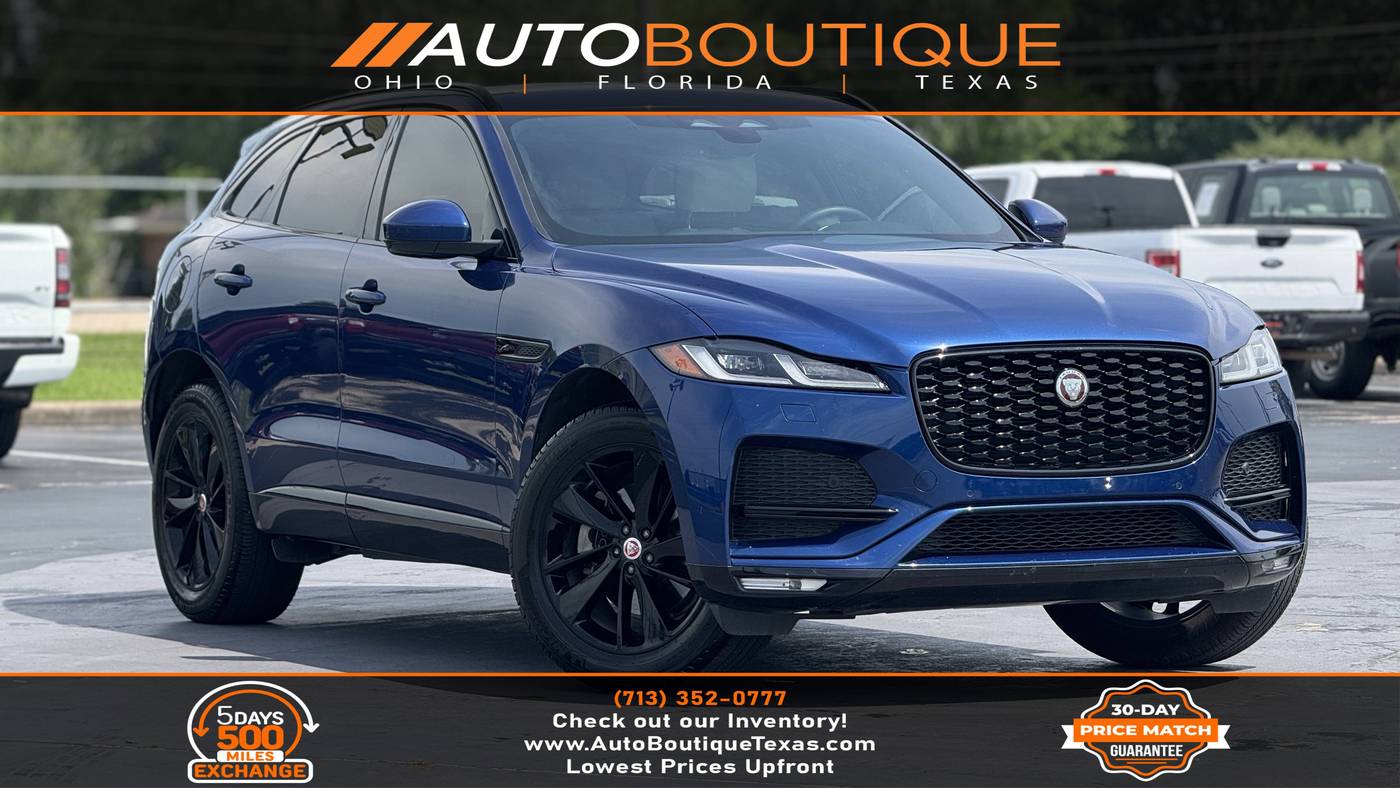 2022 Jaguar F-PACE S — SUV — 22,423 mi — Alvin, TX