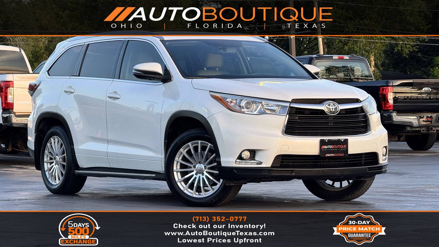 2016 Toyota Highlander Limited Platinum — SUV — 116,087 mi — Alvin, TX