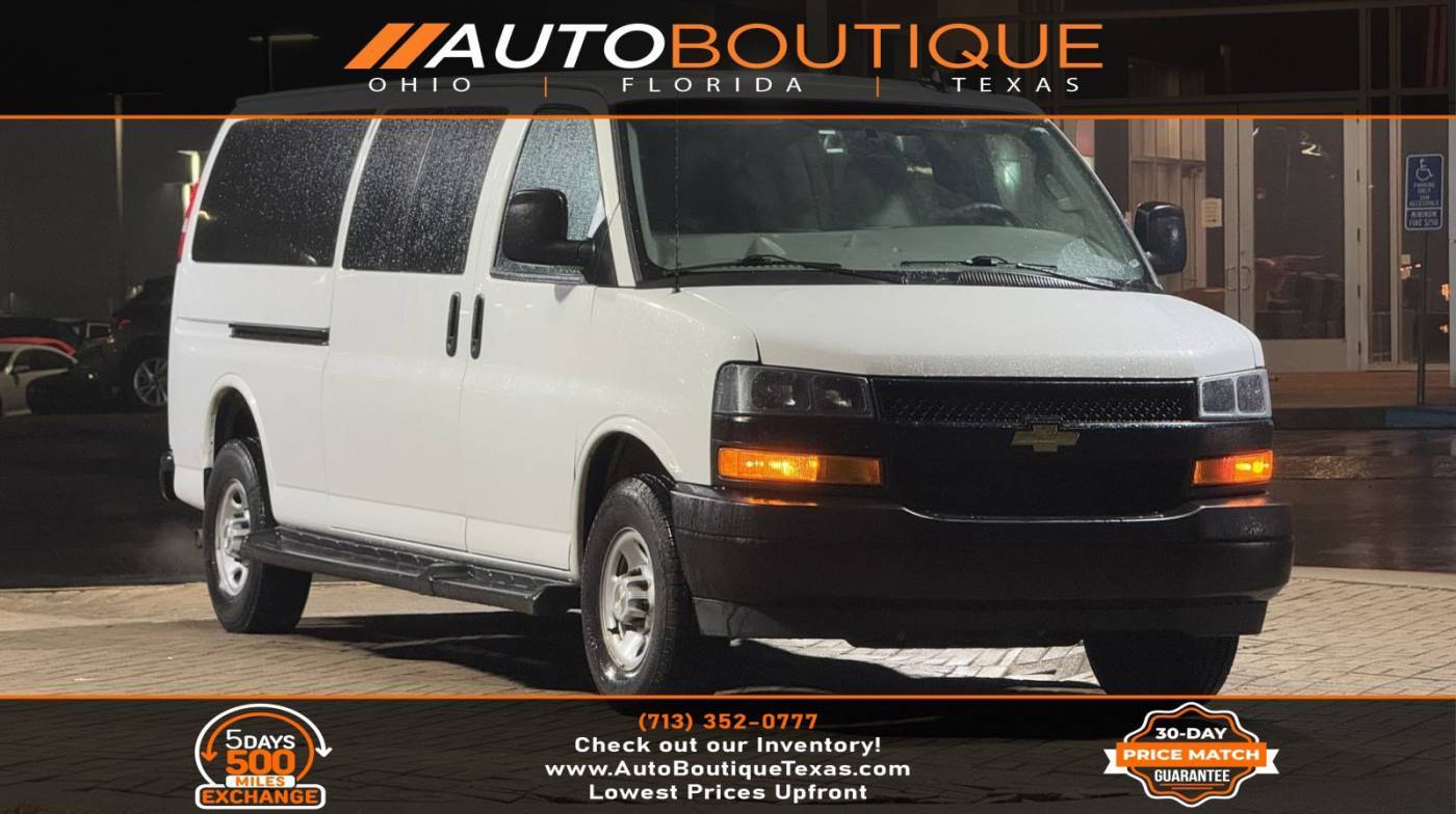 2022 Chevrolet Express Passenger LS — Passenger Van — 49,237 mi — Alvin, TX