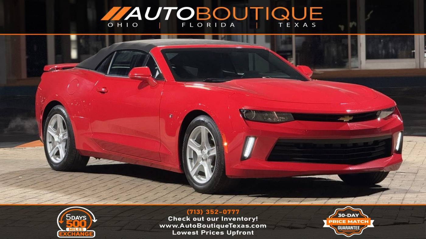 2018 Chevrolet Camaro 2LT — Convertible — 71,538 mi — Alvin, TX