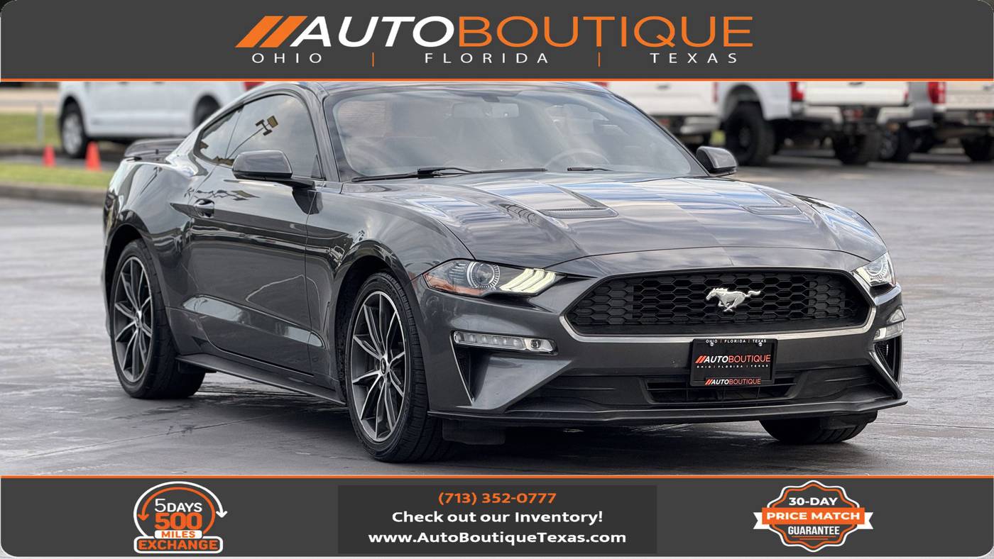 2018 Ford Mustang EcoBoost Premium — Coupe — 106,851 mi — Alvin, TX