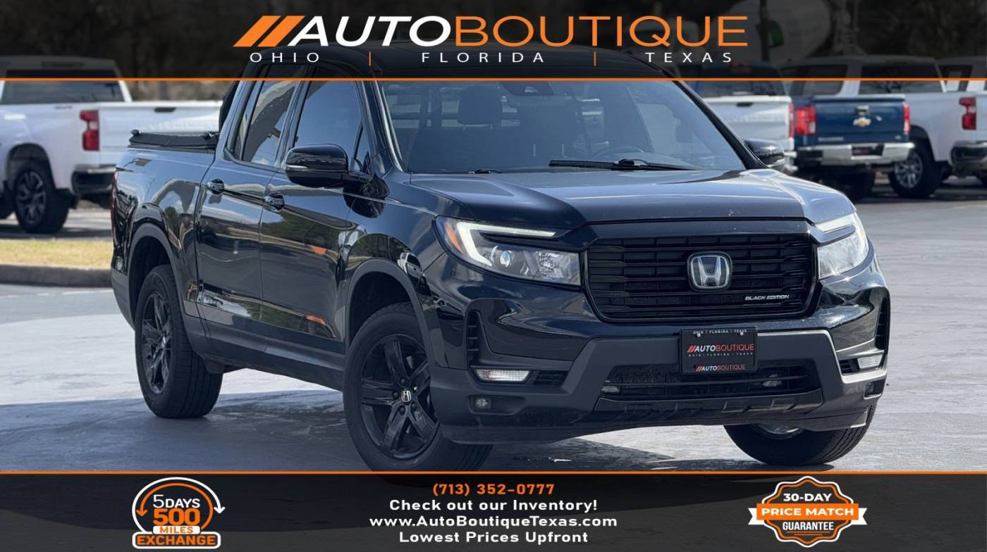 2023 Honda Ridgeline Black Edition — Pickup Truck — 30,924 mi — Alvin, TX