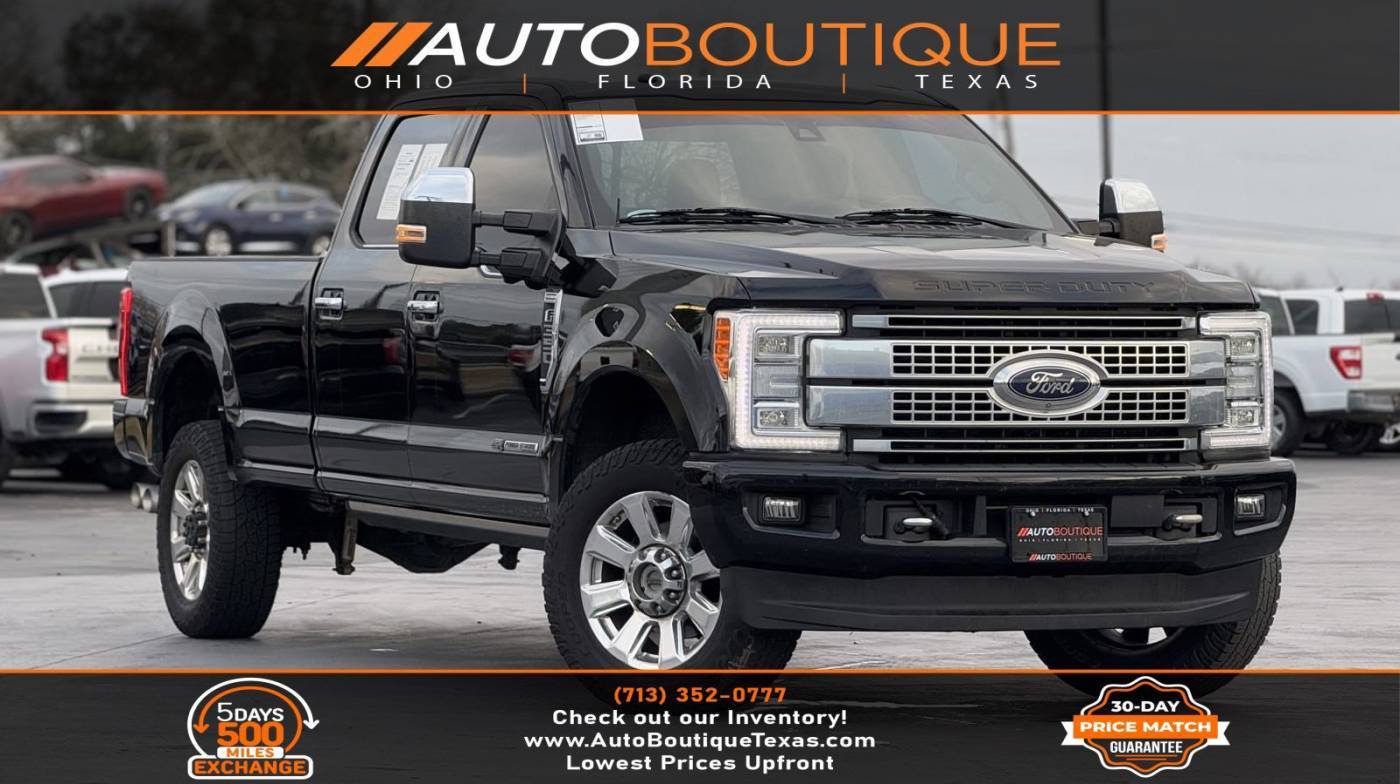 2017 Ford Super Duty F-350 Platinum — Pickup Truck — 77,874 mi — Alvin, TX