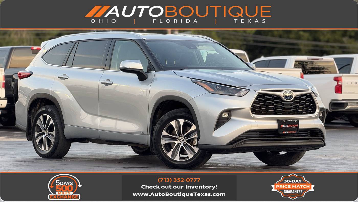 2022 Toyota Highlander Hybrid XLE — SUV — 92,132 mi — Alvin, TX