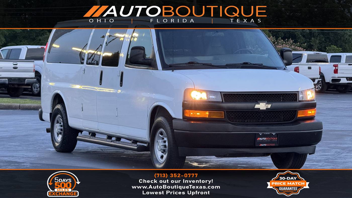 2020 Chevrolet Express Passenger LS — Passenger Van — 38,615 mi — Alvin, TX