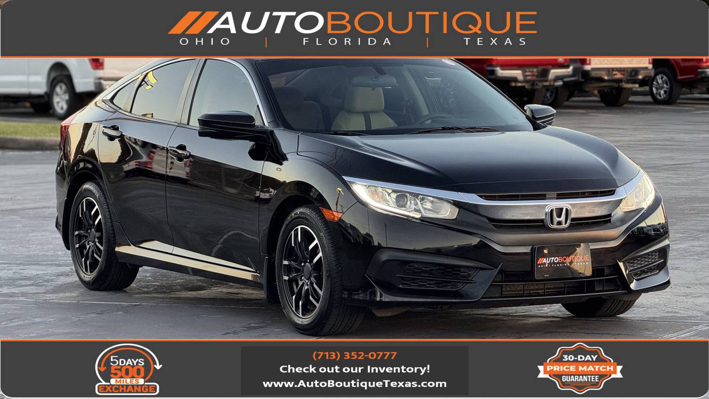 2016 Honda Civic EX — Sedan — 113,177 mi — Alvin, TX
