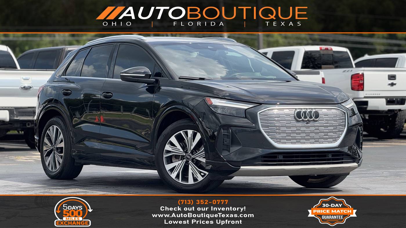 2023 Audi Q4 e-tron Premium Plus — SUV — 28,201 mi — Alvin, TX