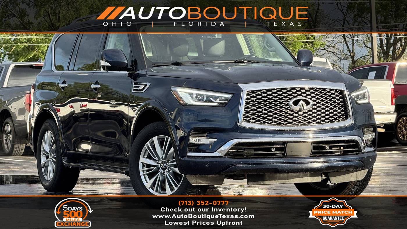 2020 INFINITI QX80 LUXE — SUV — 52,339 mi — Alvin, TX