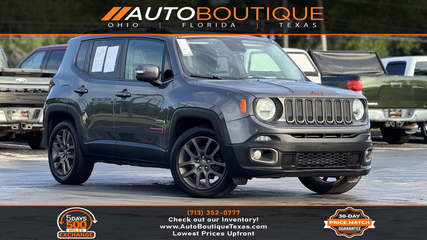 2016 Jeep Renegade 75th Anniversary — SUV — 89,060 mi — Alvin, TX