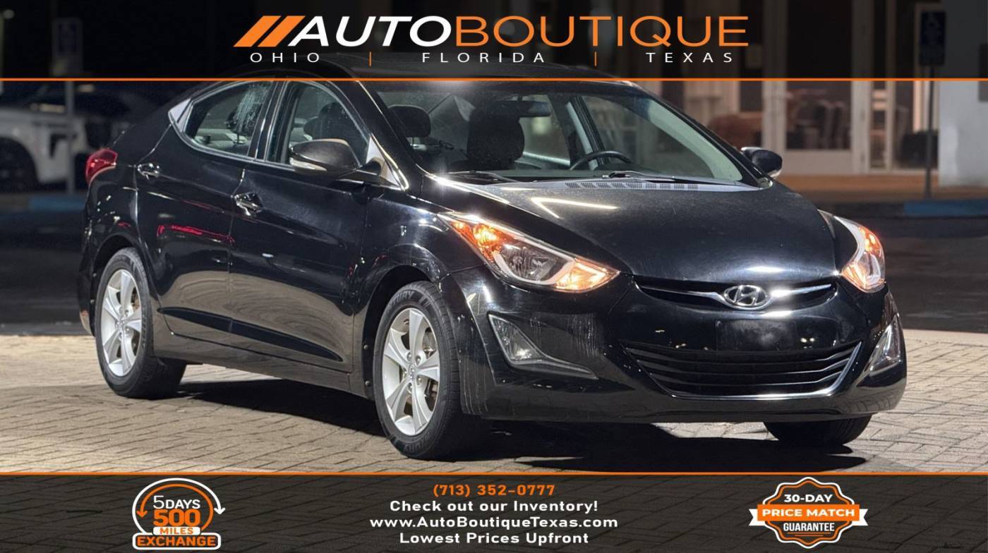 2016 Hyundai Elantra Value Edition — Sedan — 72,890 mi — Alvin, TX