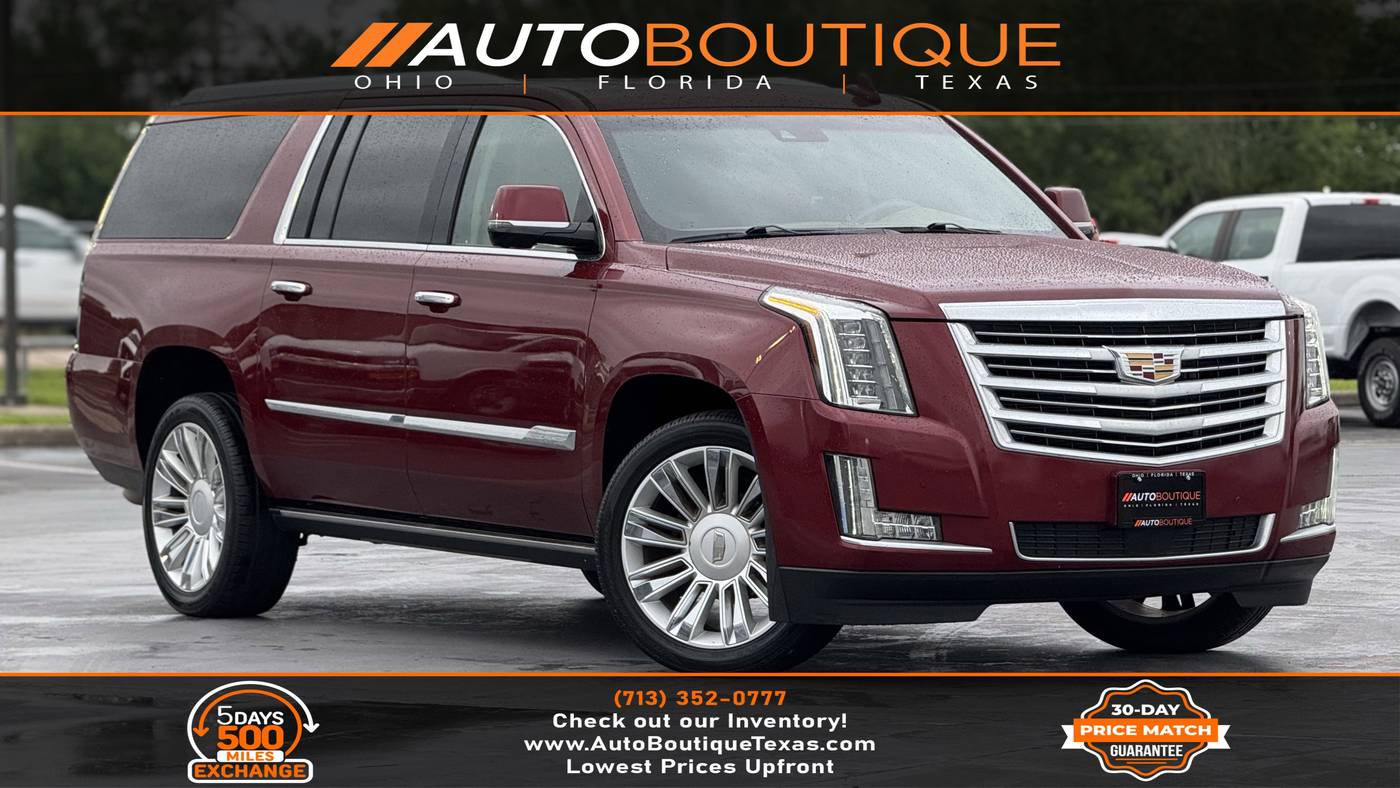 2016 Cadillac Escalade Platinum — SUV — 103,623 mi — Alvin, TX