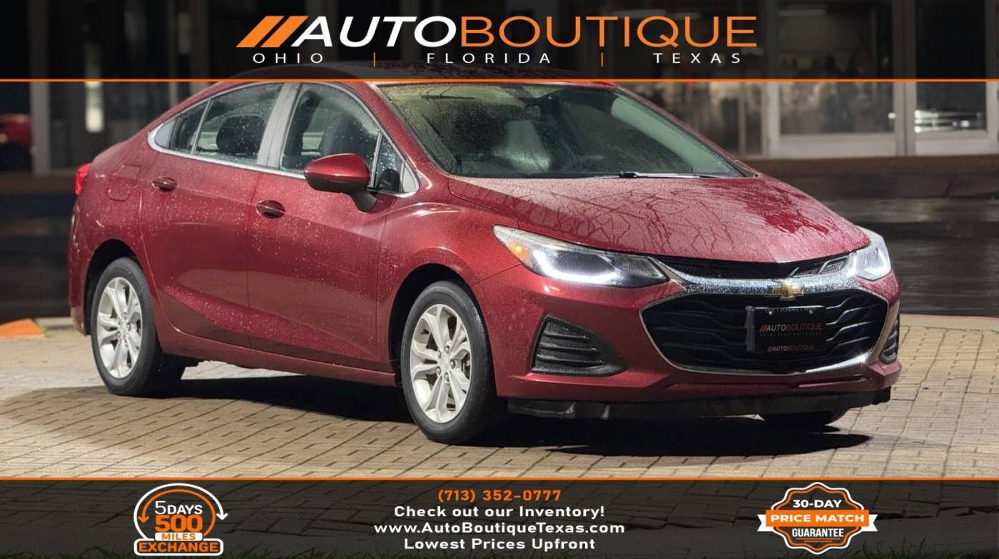 2019 Chevrolet Cruze LT — Sedan — 89,181 mi — Alvin, TX