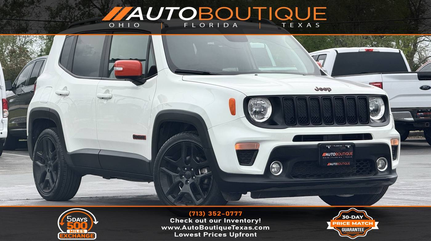 2020 Jeep Renegade Orange Edition