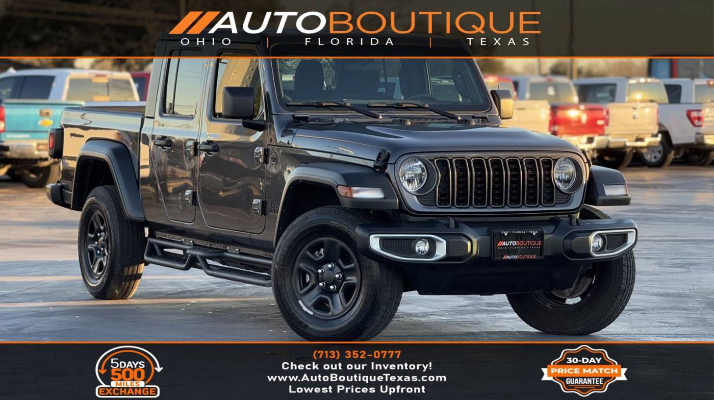 2024 Jeep Gladiator Sport — Pickup Truck — 9,636 mi — Alvin, TX