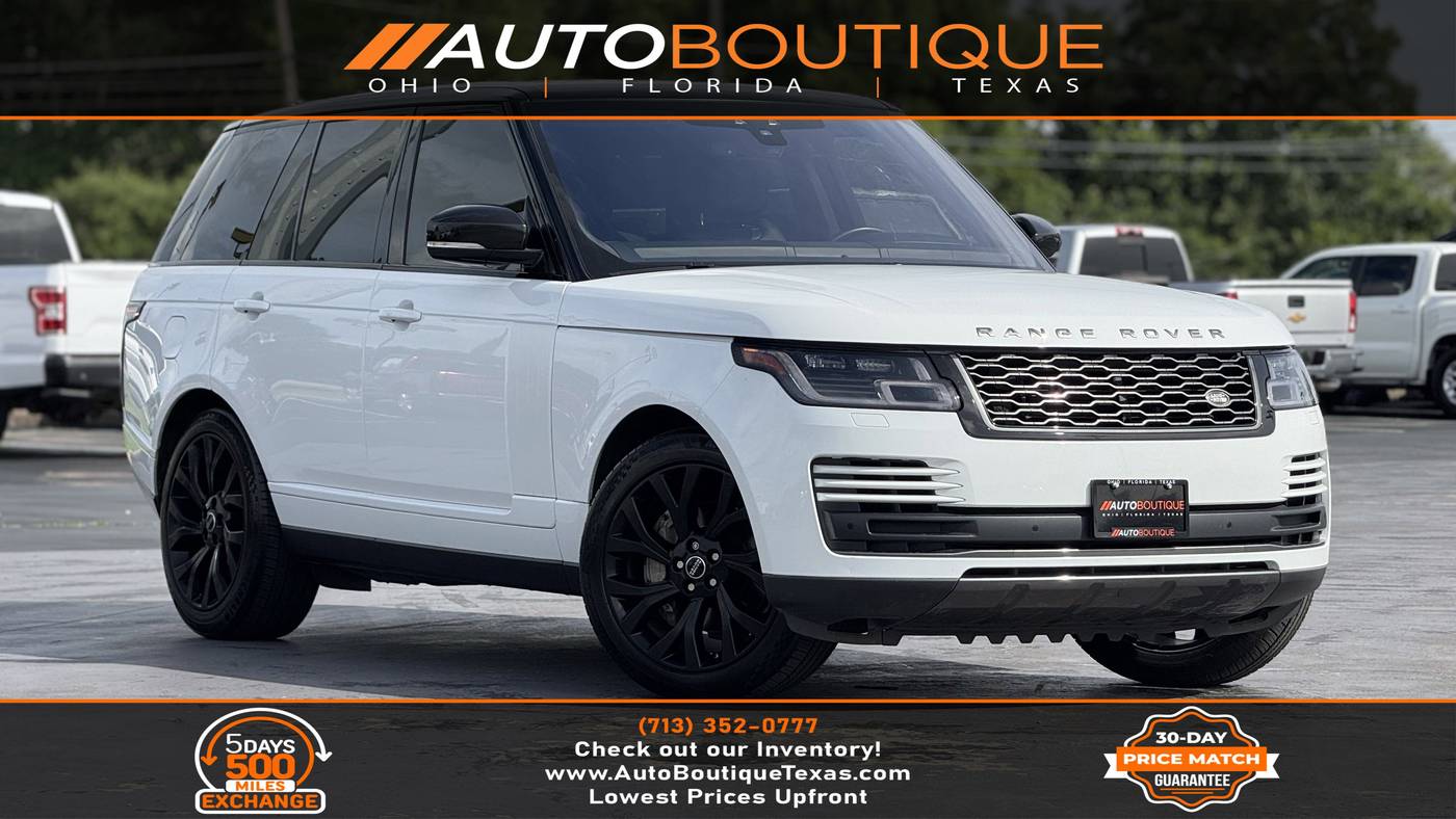 2018 Land Rover Range Rover Supercharged — SUV — 32,683 mi — Alvin, TX