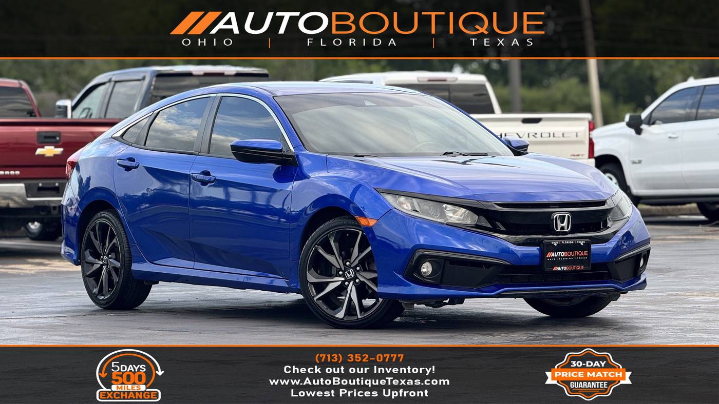 2019 Honda Civic Sport — Sedan — 105,131 mi — Alvin, TX