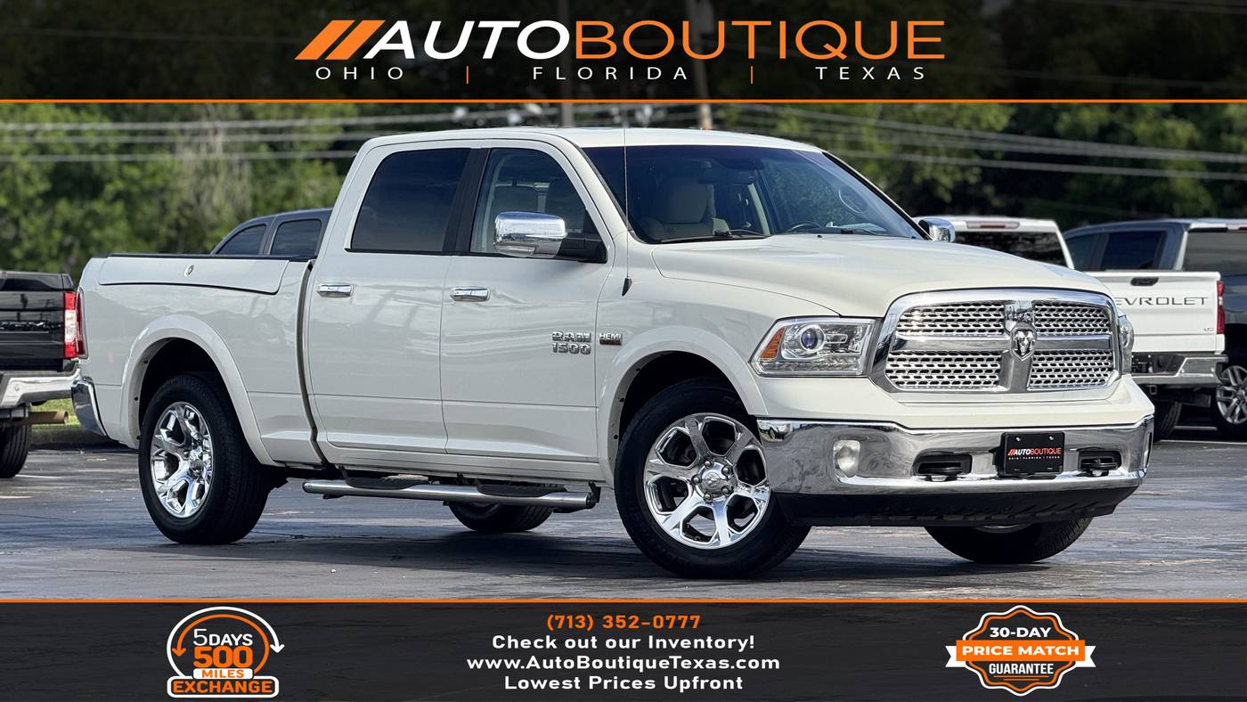 2017 Ram 1500 Laramie — Pickup Truck — 91,403 mi — Alvin, TX