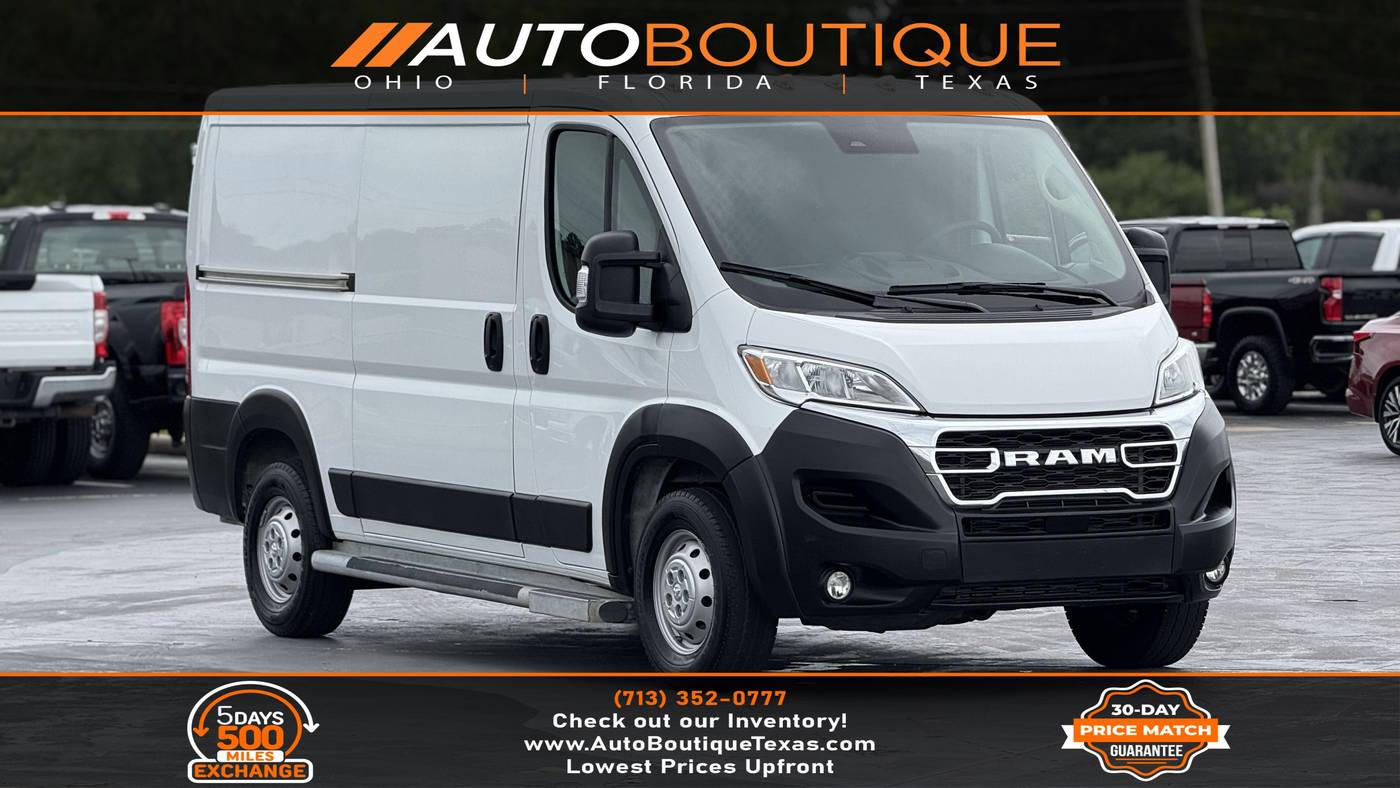 2023 Ram ProMaster Cargo Van 2500 — Cargo Van — 22,147 mi — Alvin, TX
