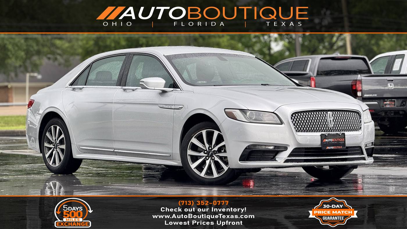 2018 Lincoln Continental Premiere — Sedan — 90,955 mi — Alvin, TX