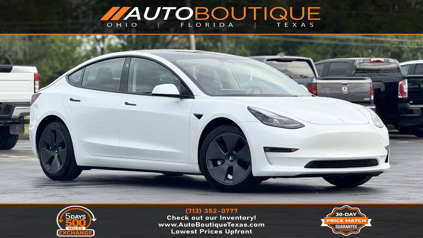 2022 Tesla Model 3 Long Range — Sedan — 7,291 mi — Alvin, TX